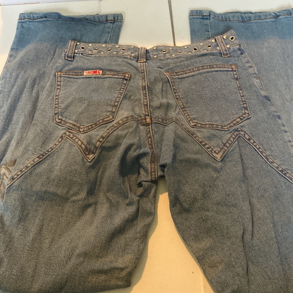 Vintage US Rodeo Bootcut Distressed Jeans - Picture 11 of 11